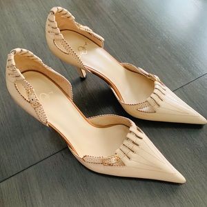 Beige shoes